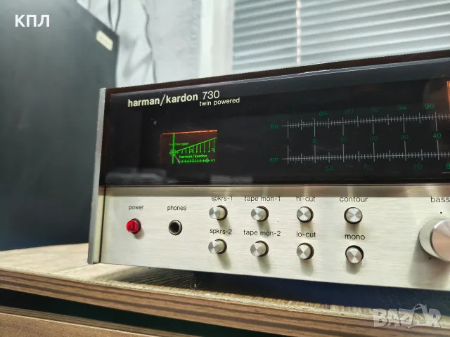 Винтидж ресивър флагманът на серията HARMAN KARDON HK-730 , снимка 3 - Ресийвъри, усилватели, смесителни пултове - 55347428
