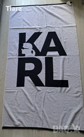 Karl Lagerfeld -плажна кърпа, снимка 5 - Хавлиени кърпи - 55323021