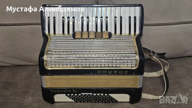 72 баса Hohner Concerto 3, снимка 4 - Акордеони - 55425507