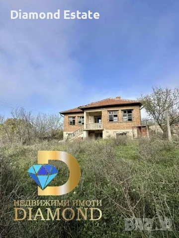 Двуетажна къща в село Овчарово, общ. Харманли, снимка 3 - Къщи - 55392019