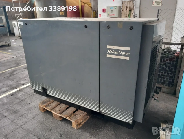 Винтов компресор Атлас Копко GA30 Atlas Copco GA30, снимка 4 - Компресори - 54797485