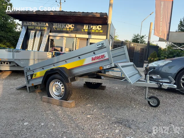 Туристическо, самосвално ремарке AUTOCAR TANK 210 до 750kg., снимка 12 - Ремаркета - 55360430