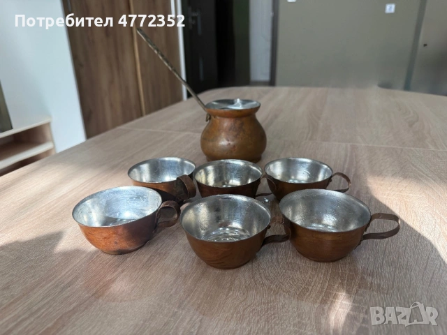 Меден сервиз за кафе