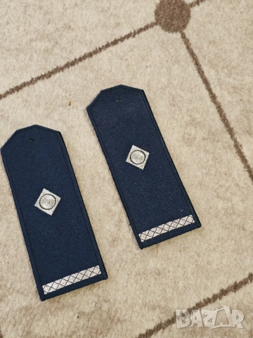 пагони на Младши инспектор в българската полиция (МВР)