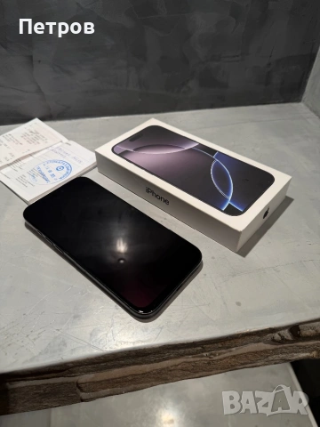 КАТО НОВ Iphone 16 Pro Max, 100% батерия, снимка 6 - Apple iPhone - 54512464