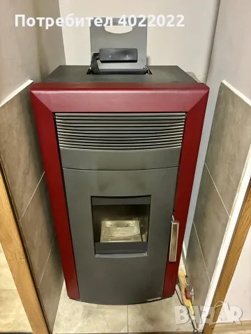 Пелетна камина/печка/котел с водна риза Алфа Плам (Alfa Plam), снимка 2 - Пелети - 55659893