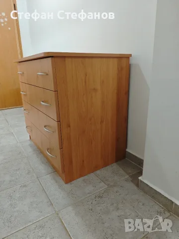 Скрин цвят череша, снимка 2 - Скринове - 55423676