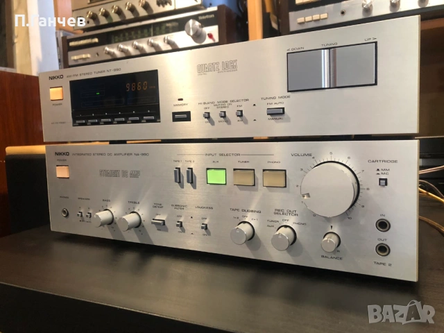 NIKKO NA-990,NT-990 Сет усилвател и тунер, снимка 2 - Ресийвъри, усилватели, смесителни пултове - 54376382