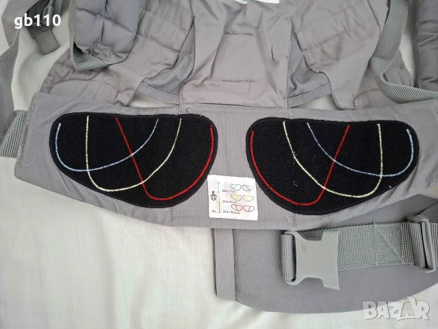 Ергономична раница за бебе Ergobaby Adapt Pearl Grey от 3,2 до 20 кг, снимка 6 - Кенгура и ранички - 55512562
