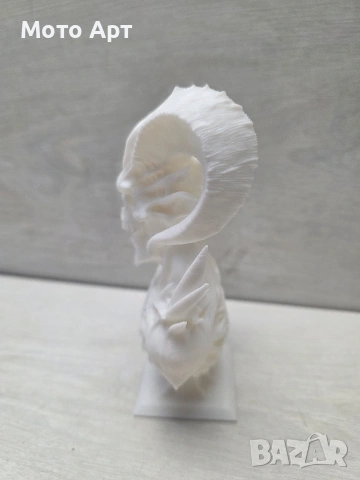 Фигура на Демон Дявол 3д Принт за Бюро Бюст за Оцветяване Diablo, снимка 2 - Декорация за дома - 54090595