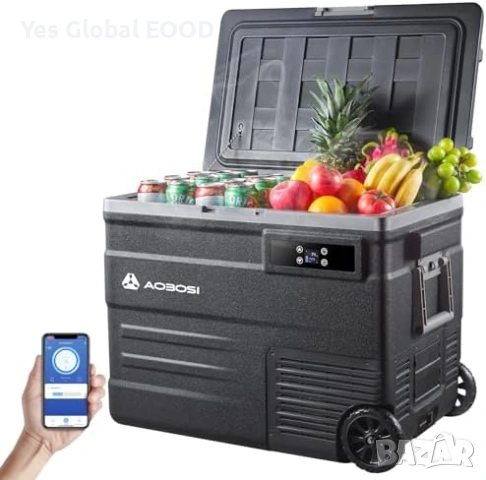 AAOBOSI 55L компресорен хладилник WiFi -20°C, снимка 2 - Друга електроника - 54450741