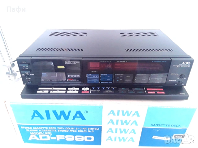 Aiwa ad f 990 black Edition , снимка 3 - Декове - 54316299
