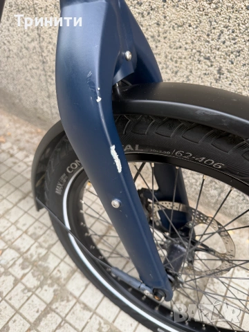 QIO Eins A-8 20'' E-bike/Shimano Nexus 8/Bosch Active Line/schulz G.2 ST/мини Е-байк, снимка 10 - Велосипеди - 55166292