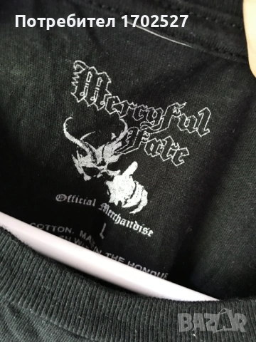 Mercyful Fate T-Shirt L (оригинална тениска, размер L), снимка 2 - Тениски - 54911942