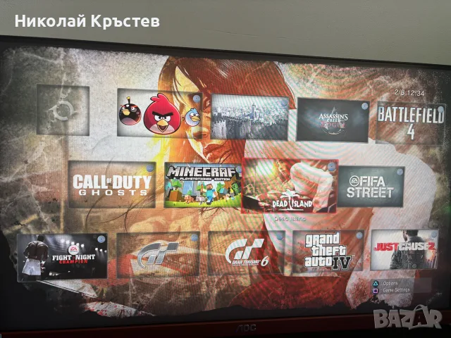 ХАКНАТ PS3 Slim с 30 игри, снимка 7 - PlayStation конзоли - 55509532