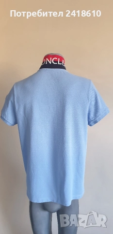 Moncler Pique Cotton Mens Size L ОРИГИНАЛ Мъжка Тениска!, снимка 6 - Тениски - 54730647