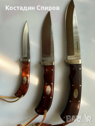 ловен нож Hiro Original Sportsmen's Knife (Made in Japan, Seki) – Колекционерски!, снимка 10 - Ножове - 55044481