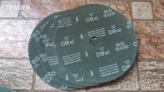 диск за шкурки шкурене   и шкурки P120 P180 P80, снимка 4 - Диамантени и режещи инструменти - 34195394