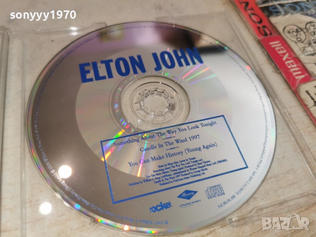 ELTON JOHN CD-ВНОС GERMANY 2905261825H2E6R, снимка 4 - CD дискове - 54713959