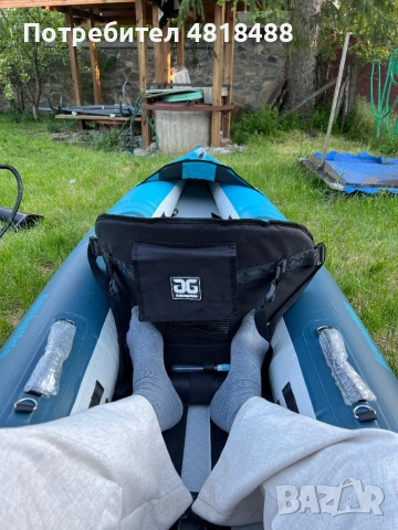 Aquaglide 140 Кану/Каяк; Canoe/Kayak     високонапорен надуваем  - Арбитраж, Куриер, снимка 5 - Водни спортове - 54435556
