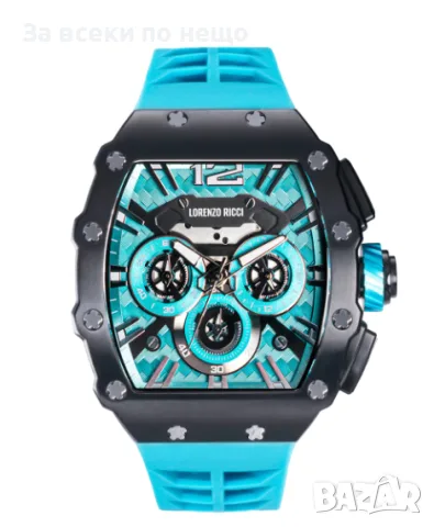 Lorenzo Ricci Polar Frost Мъжки Спортен Часовник С Кварцов Механизъм Код Chronolux34