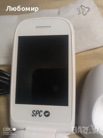 SPC Harmony 2 - Мобилен телефон за възрастни хора, с изключително големи бутони, 4G, бял , снимка 7 - Телефони с две сим карти - 55584988