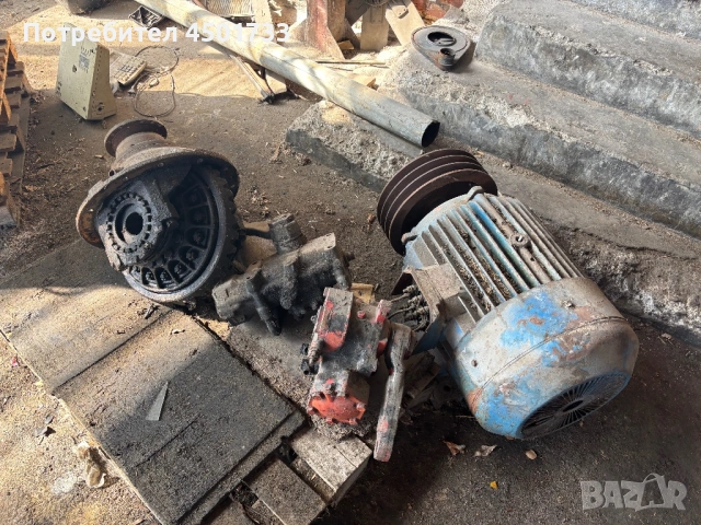 Дифренциал волво f12  електромотор 45 киловата 380 волта 