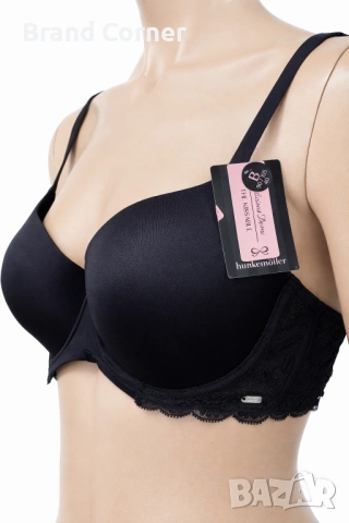 Комплект бельо Hunkemöller – черен сутиен 90B и бикини M, снимка 3 - Бельо - 54551262