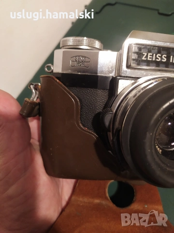 Стар фотоапарат Zeiss Ikon, снимка 3 - Антикварни и старинни предмети - 54431830