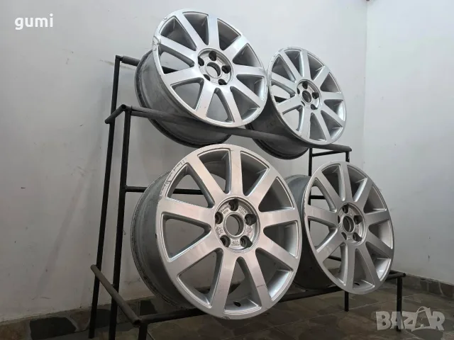4бр 17ски джанти за AUDI 5х112мм A170945, снимка 6 - Гуми и джанти - 55617027