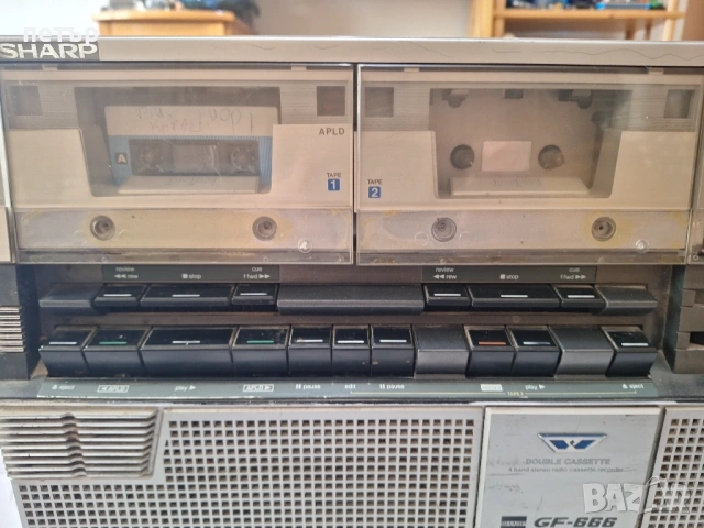 Касетофон Шарп 666 за части, снимка 10 - Радиокасетофони, транзистори - 54087041