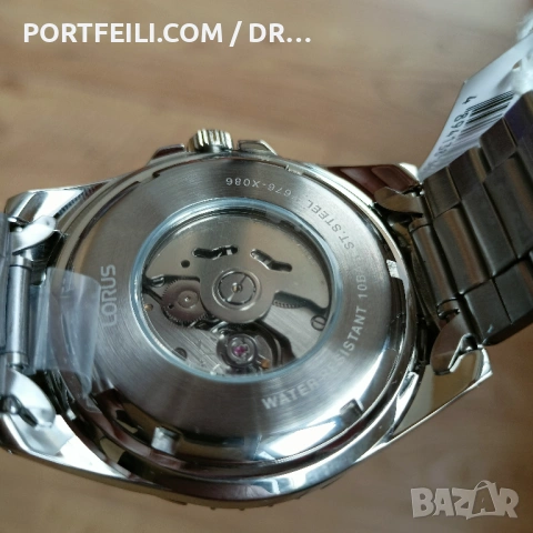 Lorus, автоматичен механизъм Seiko Caliber Y676, 41 часов резерв, diashock, magic lever, 10 ATM, снимка 9 - Мъжки - 54298391