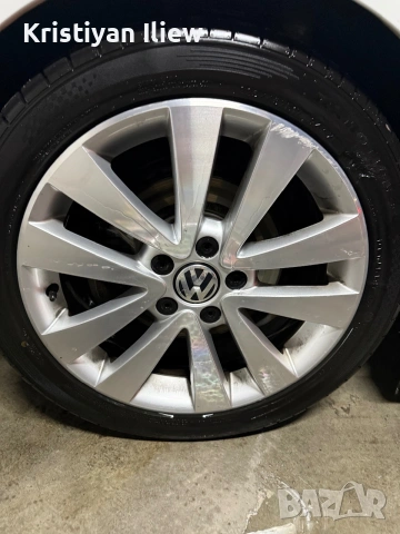 VW ДЖАНТИ С ЛЕТНИ ГУМИ, снимка 4 - Гуми и джанти - 55017538