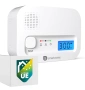 Детектор за въглероден оксид Smartwares с дисплей и бутон за тестване, снимка 1