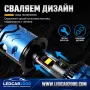 H4 LED ПРОЖЕКТОР С ЛЕЩА – BI LED ТЕХНОЛОГИЯ | 4575 CSP + 1860 CSP LED ЧИПОВЕ, снимка 5