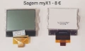 Дисплей за Panasonic GD55,A100,GD90,GD92,GD93,X70,G60,GD67,GD68,X100,Sendo S200,Sagem X1,X3,X5,X6,X7, снимка 12