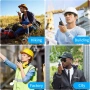 Комплект професионални радиостанции Walkie Talkie 4 броя 16 канала, снимка 5