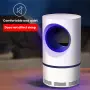 Лампа за комари капан за лов на комари лампа против комари USB UV лампа за убиване хващане на комари, снимка 5