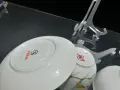 Стар български порцелан детски комплект за хранене , снимка 13