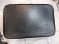 Стар пътнически куфар от изкусвена кожа, снимка 3