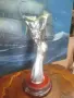 Посеребрена скулптурна реплика на гола женска фигура, създадена по модел на Giuseppe Bessi, снимка 8
