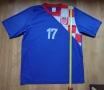Hrvatska / #17 Мandzukic - мъжка футболна тениска на Хърватска, снимка 8