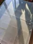 Солидна разтегателна трапезна маса с 3 трапезни стола, снимка 1