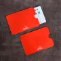 RFID защитен калъф за карти – алуминиев анти-сканиращ, различни цветове, снимка 3