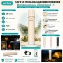 Акумулаторно LED фенерче Aerbes 260 лумена USB Type-C 800mAh с COB лампа и фокус, снимка 8