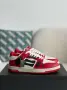Amiri Skel Top Low Sneakers "Red/White/Black" Унисекс👟Мъжки Маратонки👟Дамски Маратонки Код ch9, снимка 2