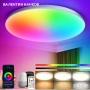 СМАРТ(SMART ) LED плафон 22W 1800lm с дистанционно  Интелигентна LED таванна лампа 22W 1800lm,  прил, снимка 2