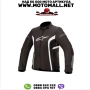 Дамско яке ALPINESTARS STELLA T-KIRA V2 WATERPROOF BLACK/WHITE, снимка 1