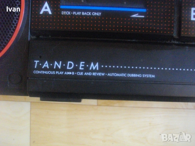 ВИНТИДЖ ОТ 1984г. PHILIPS TANDEM D 8334 BLACK DUAL DECK RADIO CASSETTE RECORDER ОТЛИЧНО СЪСТОЯНИЕ , снимка 15 - Радиокасетофони, транзистори - 54875345