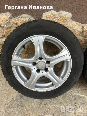 Комплект зимни гуми Uniroyal с джанти, снимка 9 - Гуми и джанти - 55256272